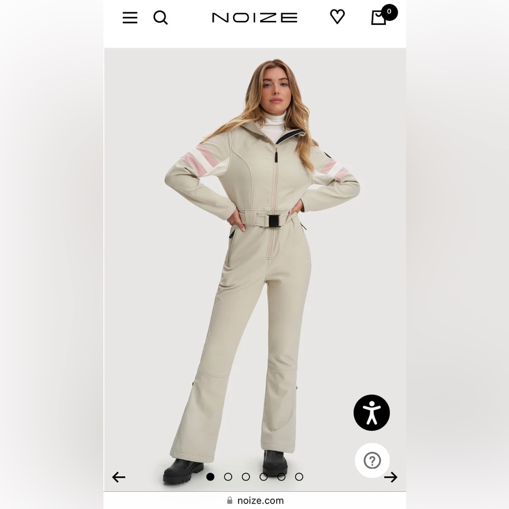 One piece ski snow suit. Brand new, medium, from brand Noize.